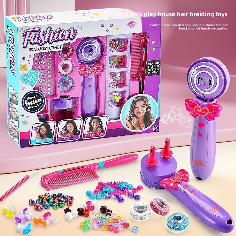 Kids Braiding Toy for Creative Pretend Play