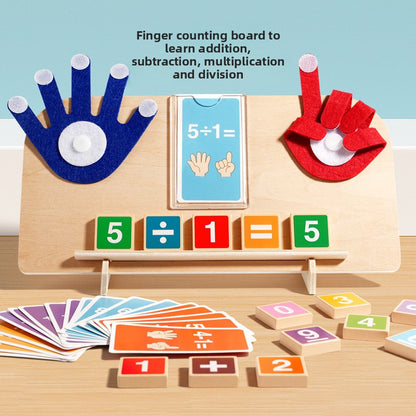 Montessori Finger Math Learning Toys for Kids