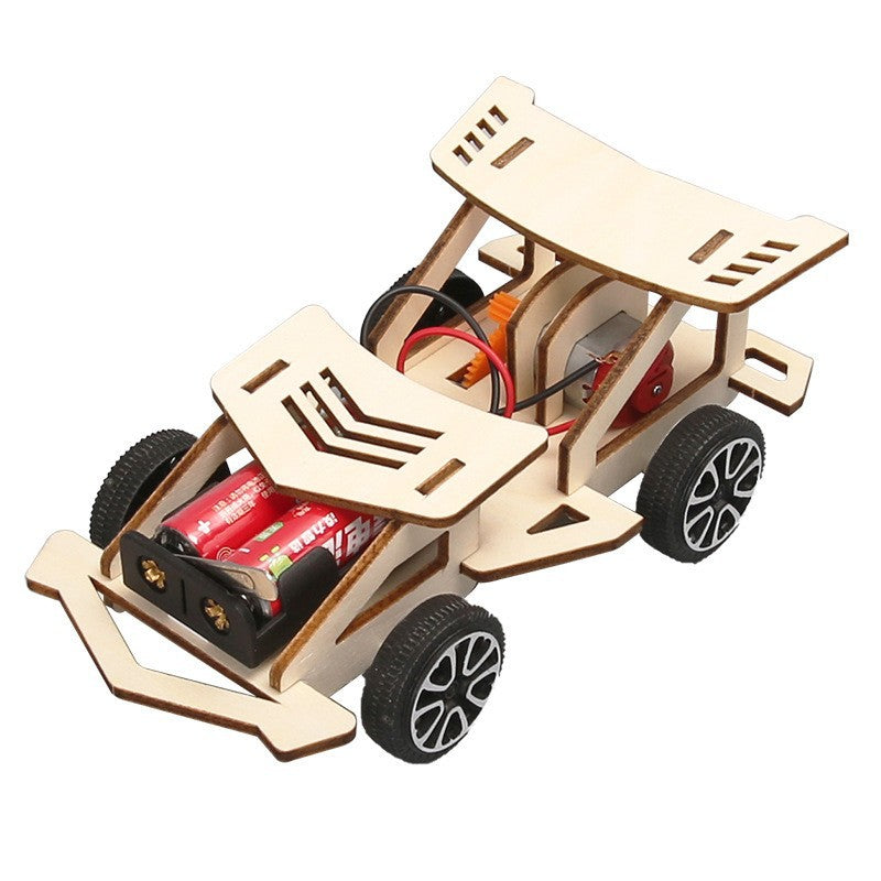 Solar-Powered DIY Science Car Building Kit
