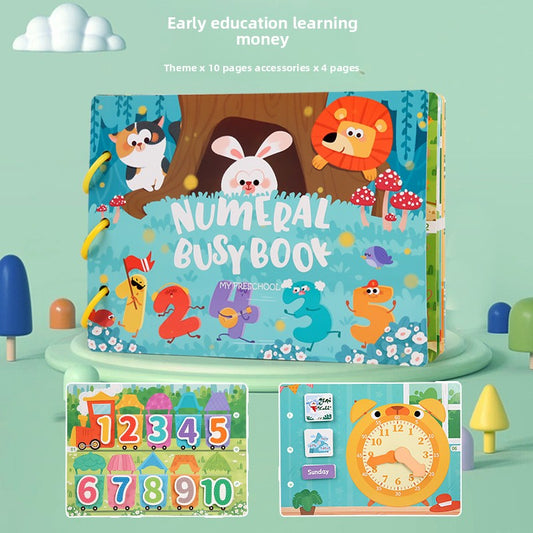 Educational Quiet Sticker Book for Kids Package 2 Study Box