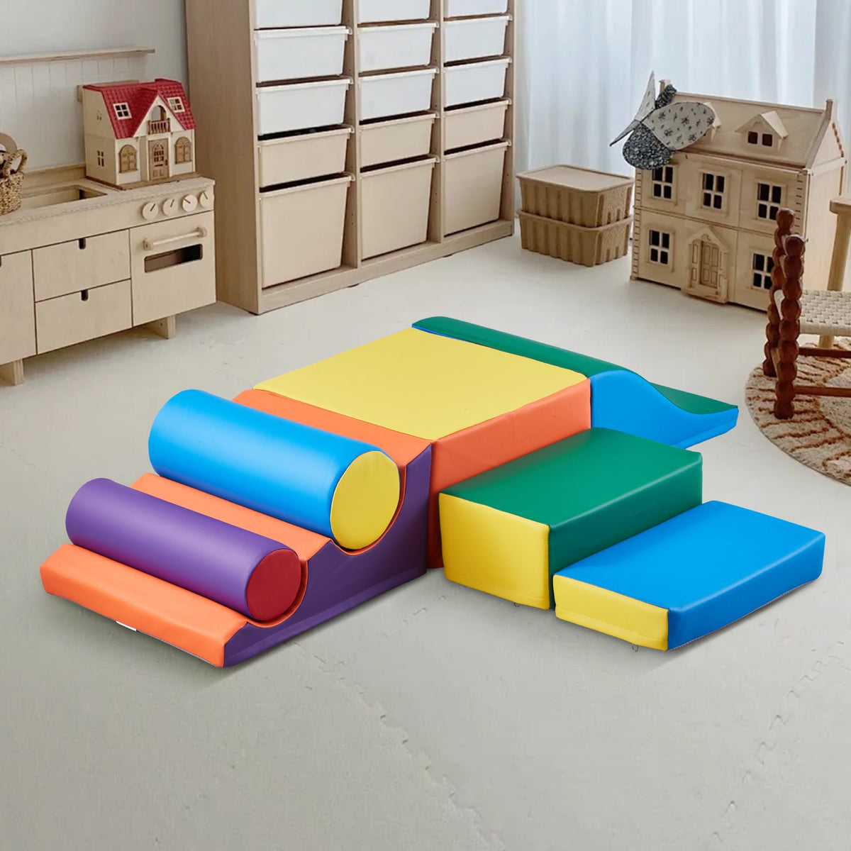 7-Piece Foam Climbing Blocks for Toddlers