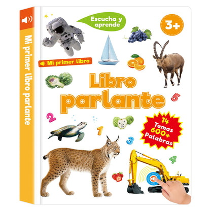 Spanish-English Bilingual Interactive Learning Book for Children Wonder Kids Toy