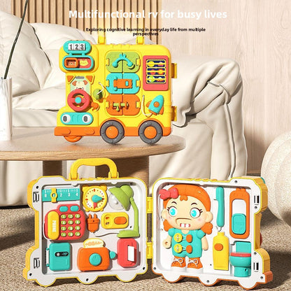 Busy Board Puzzle Insert Toy for Kids