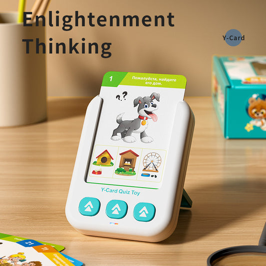 55-Card Audio Reader – Language & Character Options