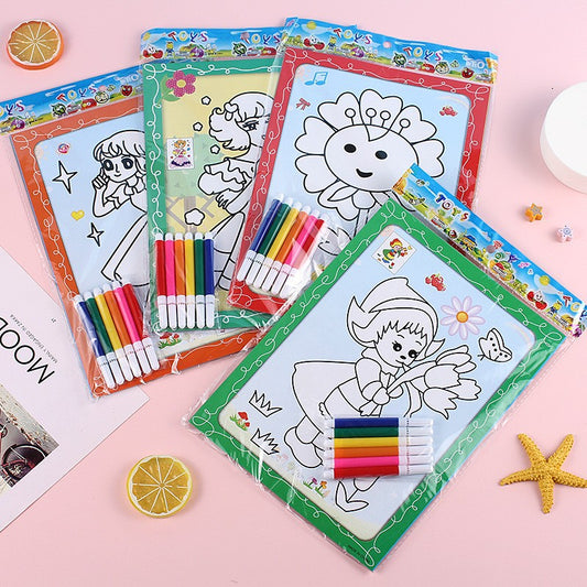 Children’s Watercolor Drawing Kit – Set Options