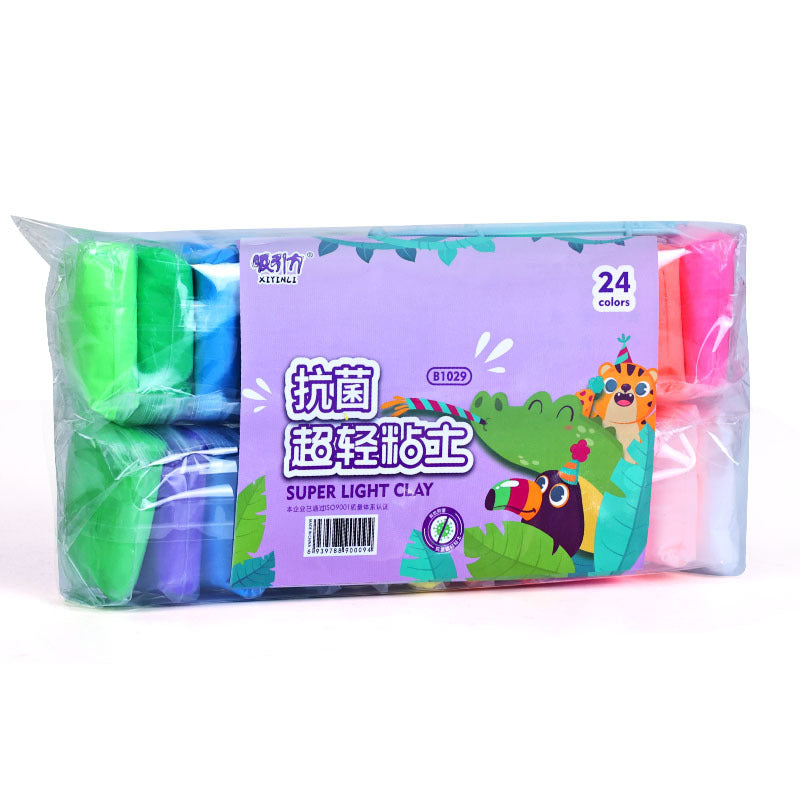 Ultra Light Modeling Clay Set for Kids – 12, 24 or 36 Colors