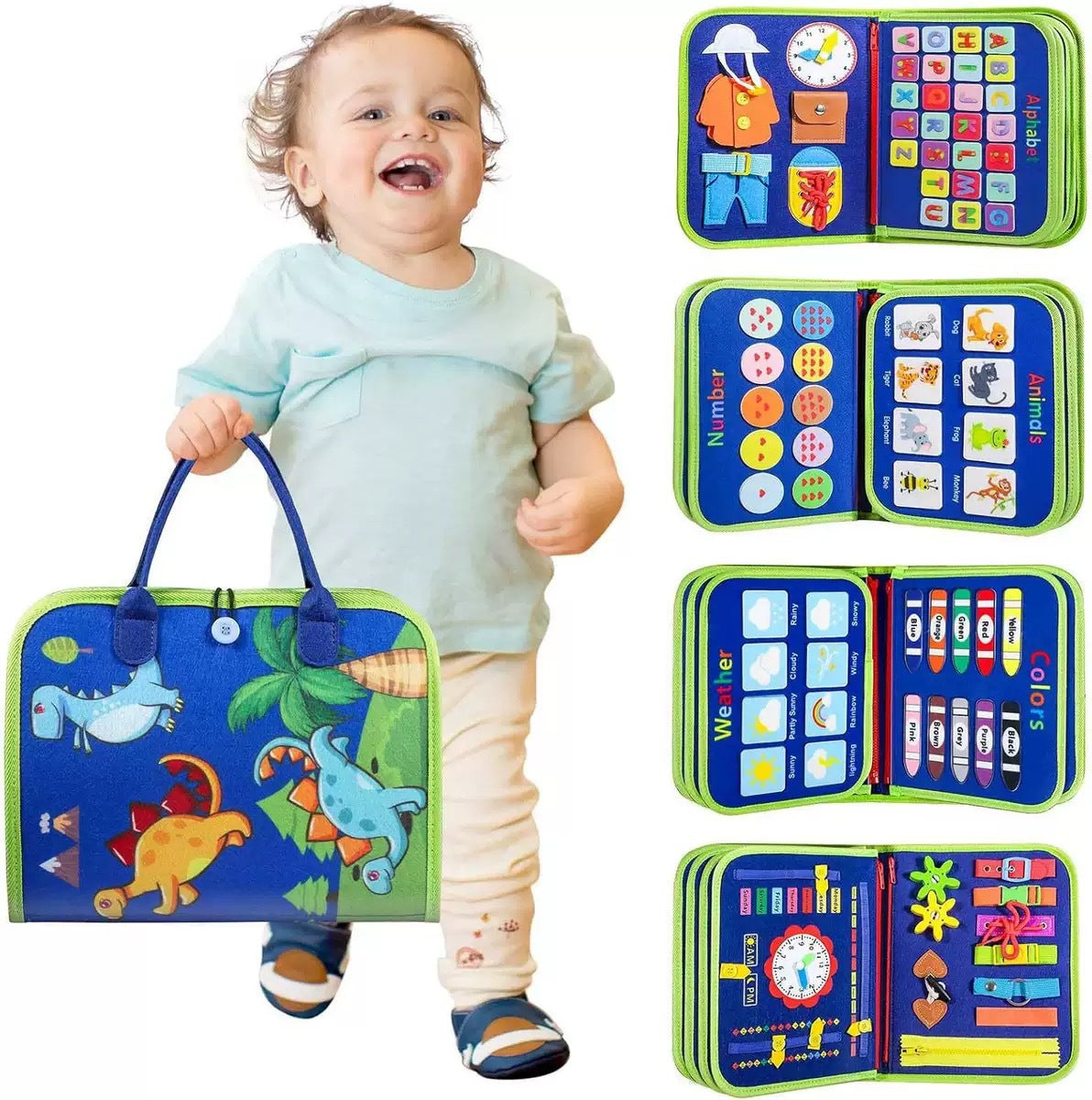Felt Activity Book Busy Board – Nine Styles