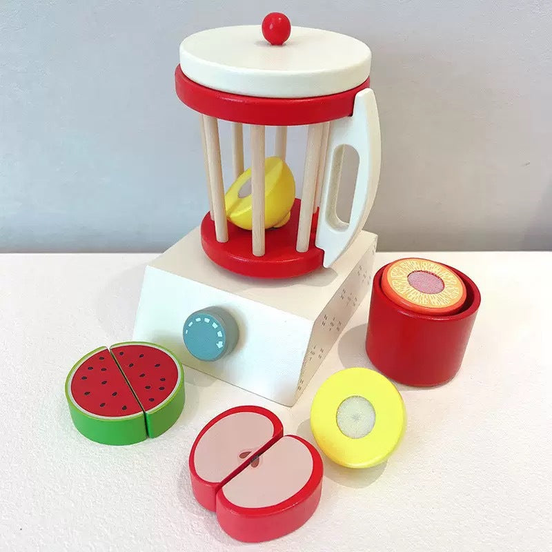 Wooden Pretend Kitchen Appliances – Blender & Juicer Options