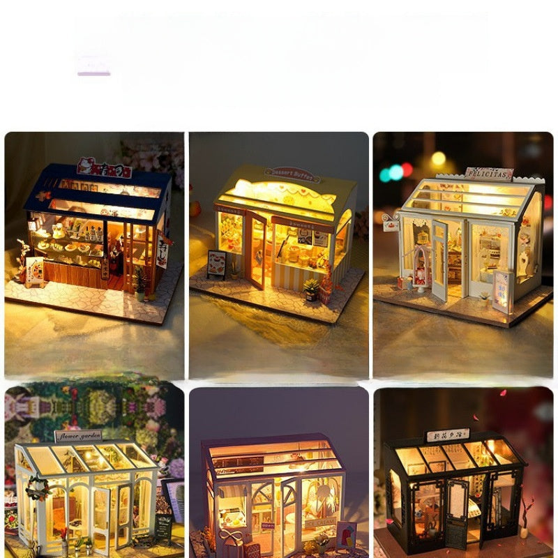 DIY Miniature House Kit for Kids