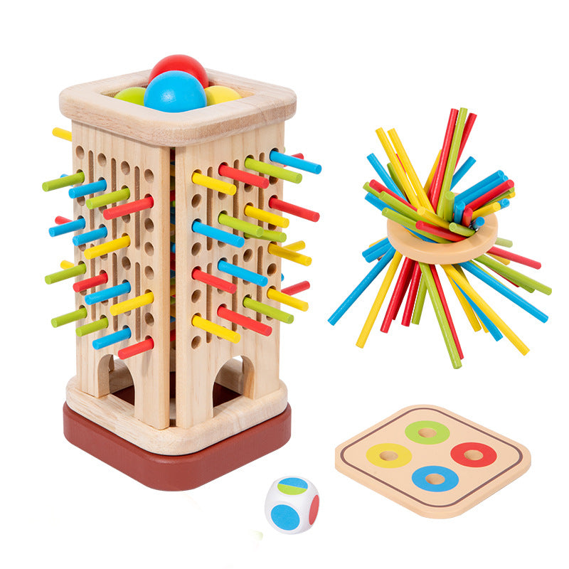 Balance and Pick-Up Sticks Game – Format Options