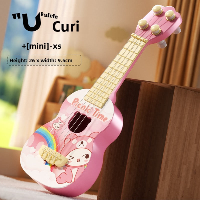 Kids 26cm Dinosaur & Animal Toy Ukulele – Musical Play