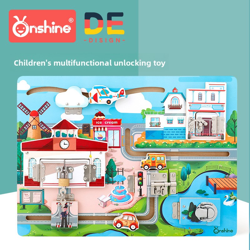 Cognitive Activity Board for Kids