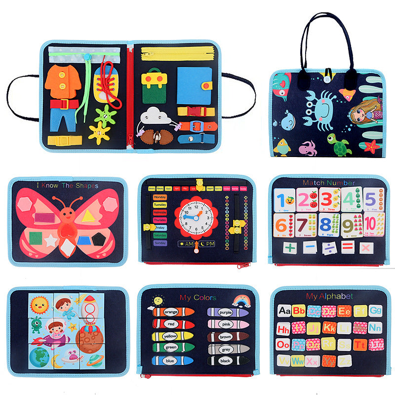 Felt Learning Boards for Kids – 17 Designs