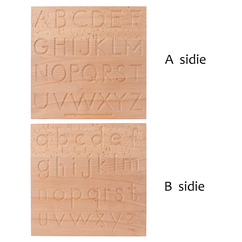 Wooden Letter, Number & Matching Boards – 4 Options Letter Board