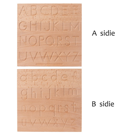 Wooden Letter, Number & Matching Boards – 4 Options Letter Board