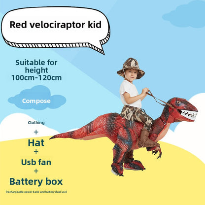 Inflatable Dinosaur Costume for Kids and Adults