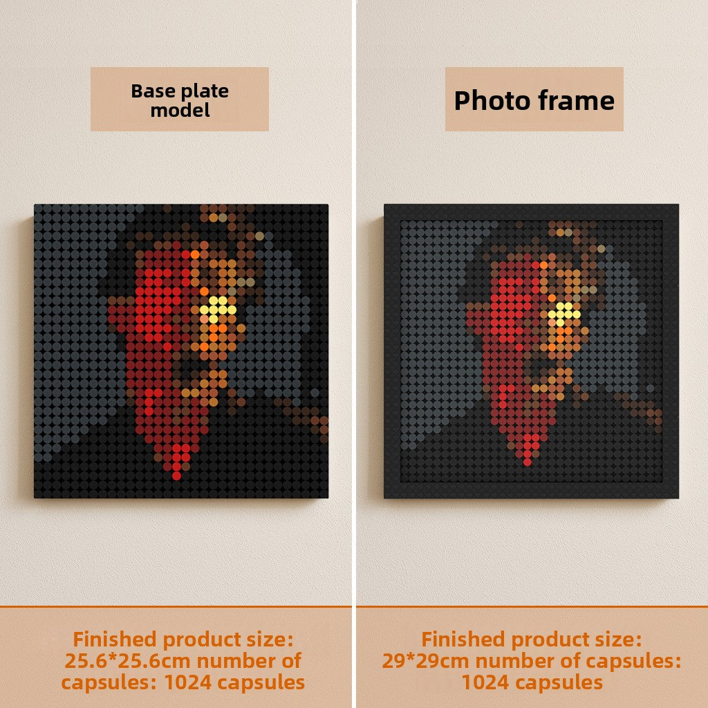 Charlie Puth Pixel Art Blocks – Album Cover Designs