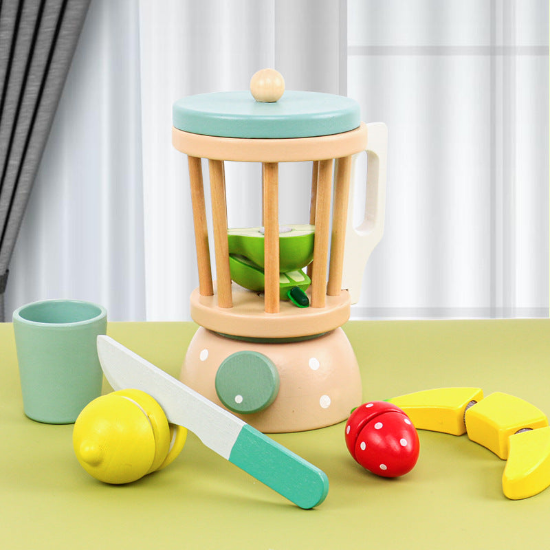 Wooden Pretend Kitchen Appliances – Blender & Juicer Options