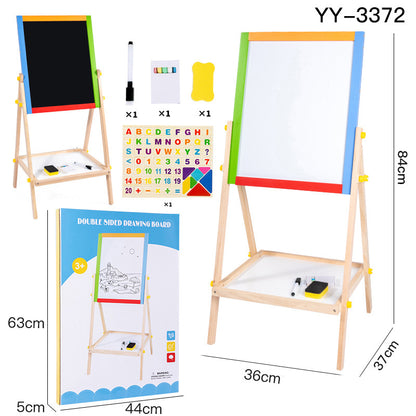 Double-Sided Drawing Board for Kids