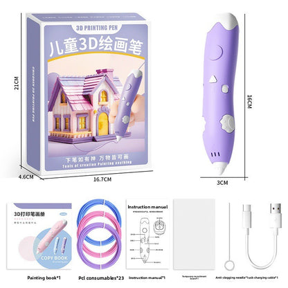 3D Printing Pen for Kids Creative Drawing
