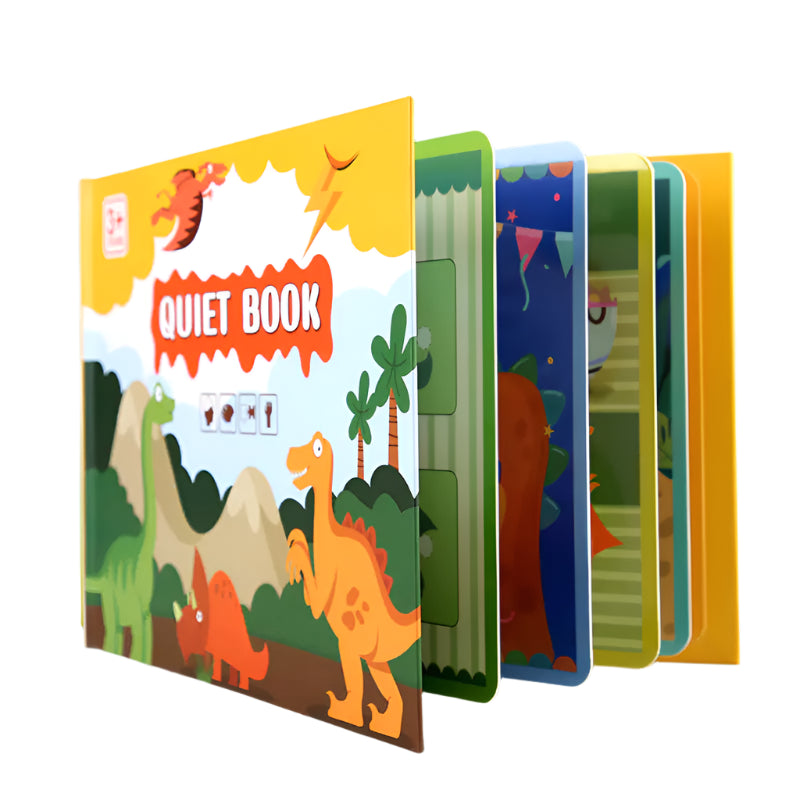 Dive into Discovery: Educational Sticker Book Set for Endless Learning!
