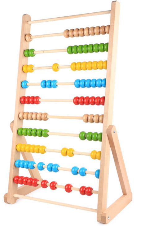 Wooden Abacus Counting Stand – Format Options