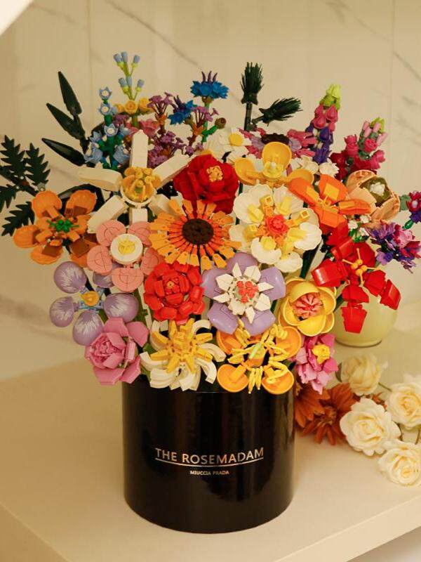 Flower Bouquet Building Block Sets – 29 Designs