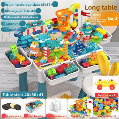 Large Building Block Table for Kids
