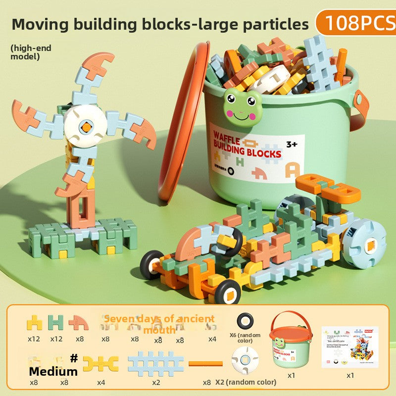 Soft Building Blocks Set for Kids Advanced Model 108pcs