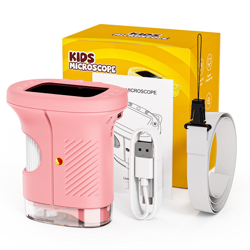 Handheld Kids Microscope for Science Exploration