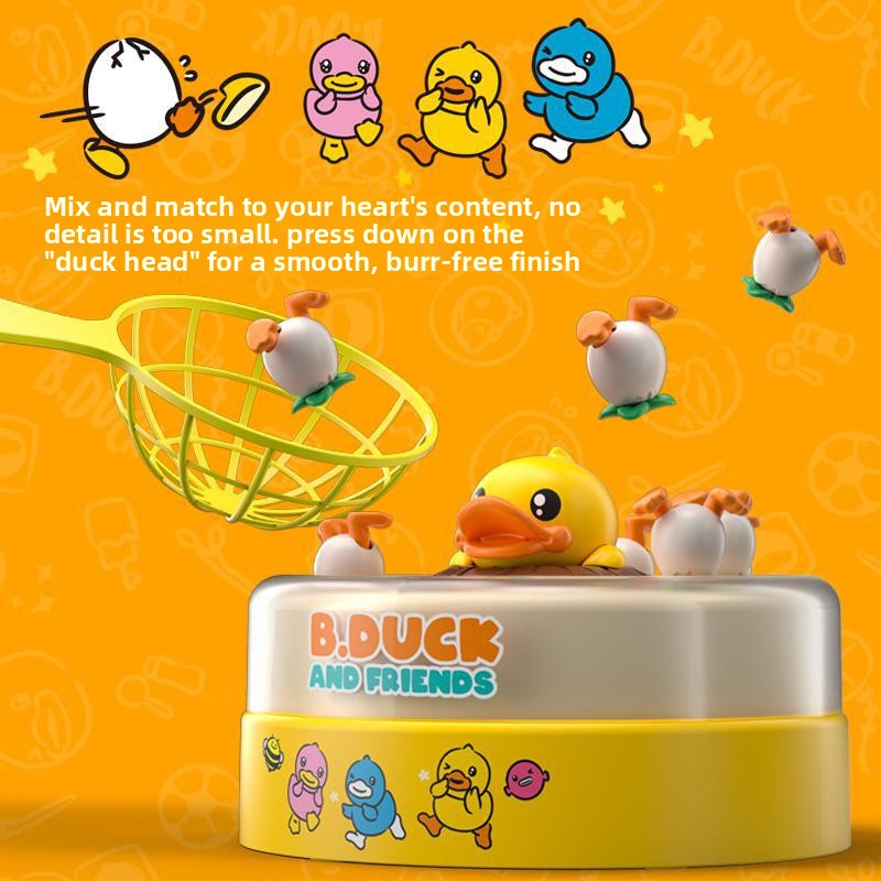 Bouncing Yellow Duck Toy for Kids