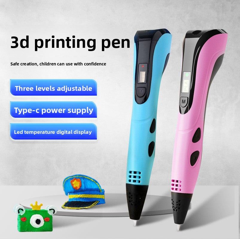 High-Temperature 3D Printing Pen – Adult-Supervised Craft Tool