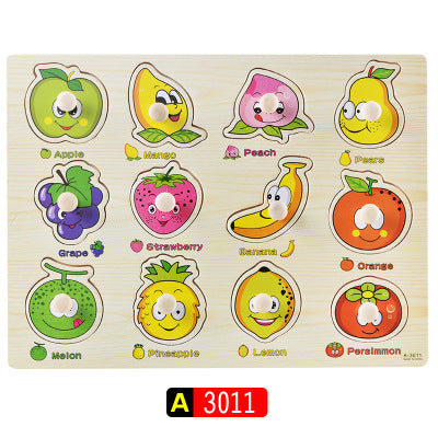Montessori Wooden Alphabet Puzzle Board