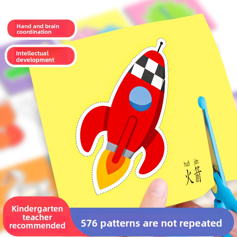 Kids Paper-Cutting Craft Activity Set