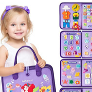 Felt Busy Board – 50 × 50 cm Theme & Page Options