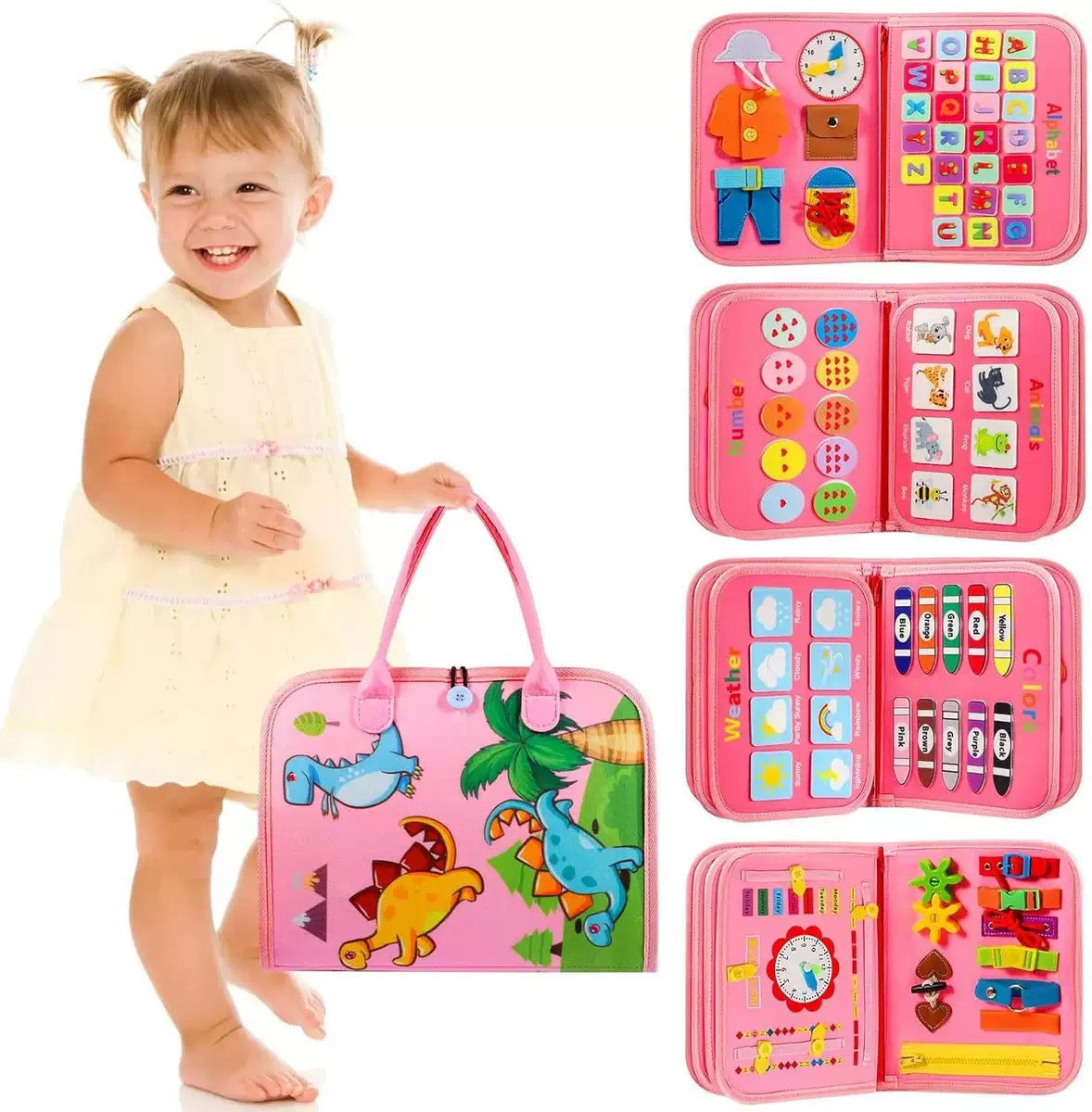 Felt Activity Book Busy Board – Nine Styles