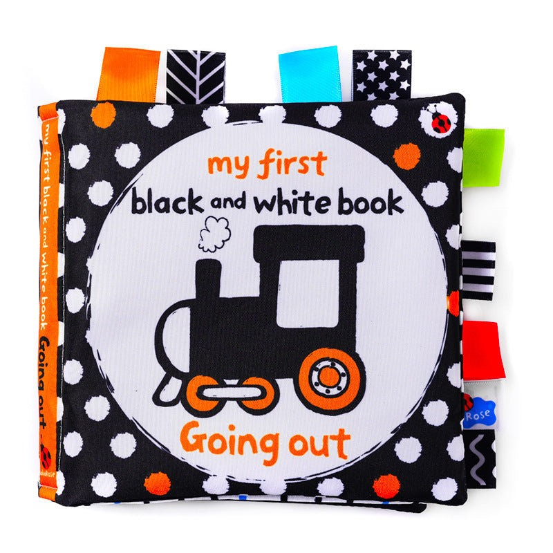 Black and White Cloth Book for Babies