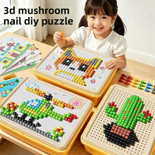 Mushroom Peg Puzzle – 420 or 480 Peg Art Sets