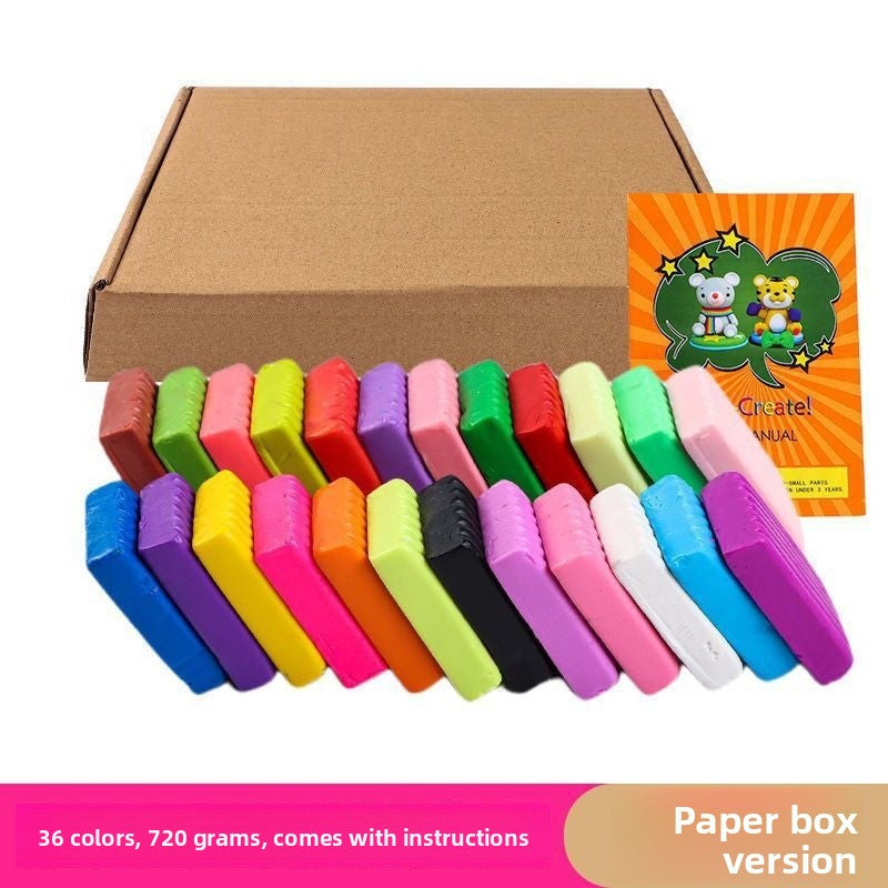 Soft Modeling Clay Set with Color Options