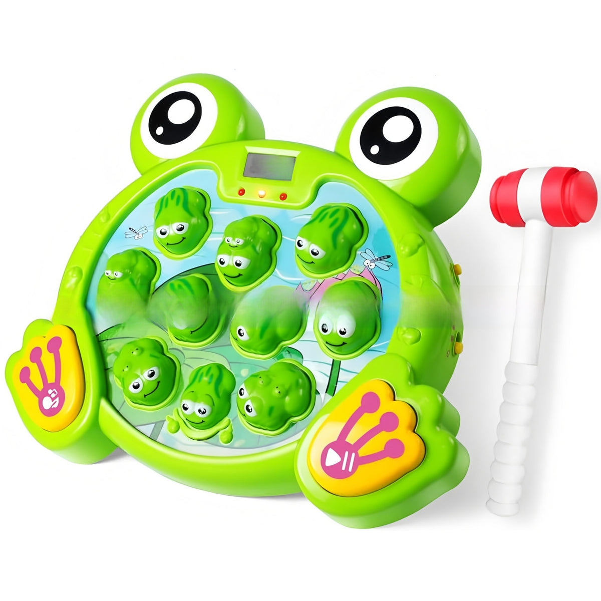 Frog Tap Game for Kids with 2 Hammers