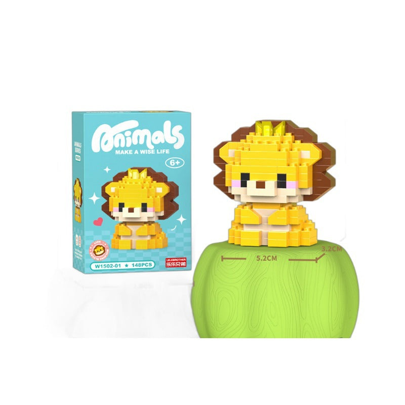 Animal Building Blocks for Kids STEM Play