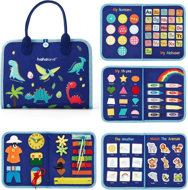Felt Busy Board and Quiet Book – Theme and Page Options