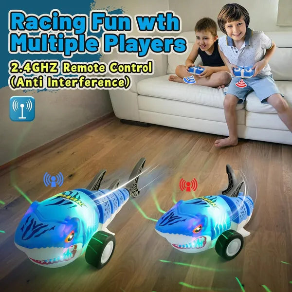 Shark Stunt RC Car for Kids