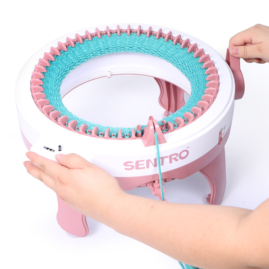 48-Needle Kids Knitting Machine with Stitch Counter