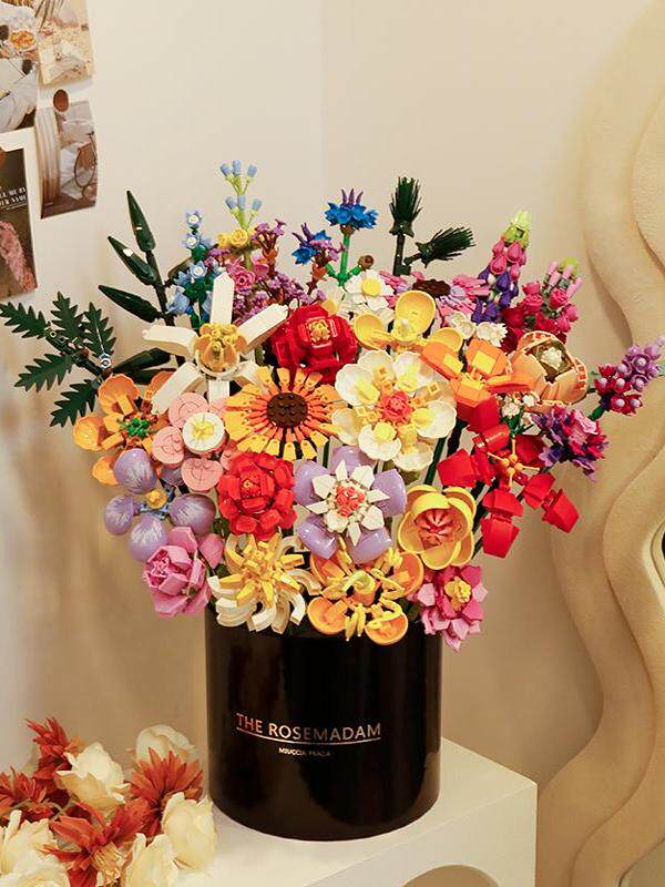 Flower Bouquet Building Block Sets – 29 Designs