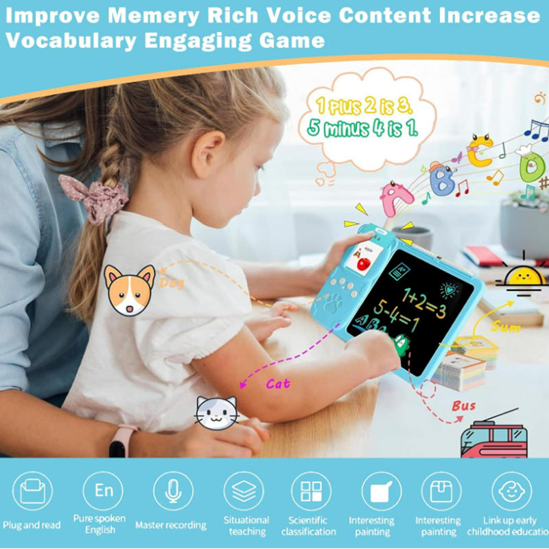 8.5-Inch Talking Card Reader with Writing Board