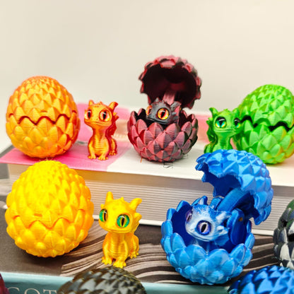 3D Printed Crystal Dragon Toy
