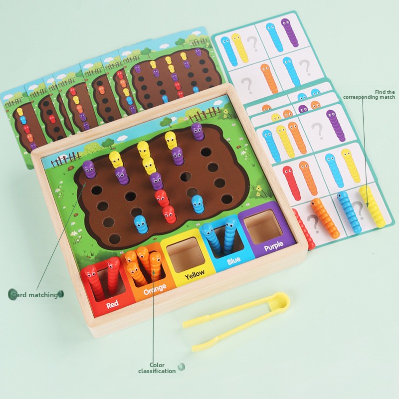 Montessori Wooden Educational Toy Set