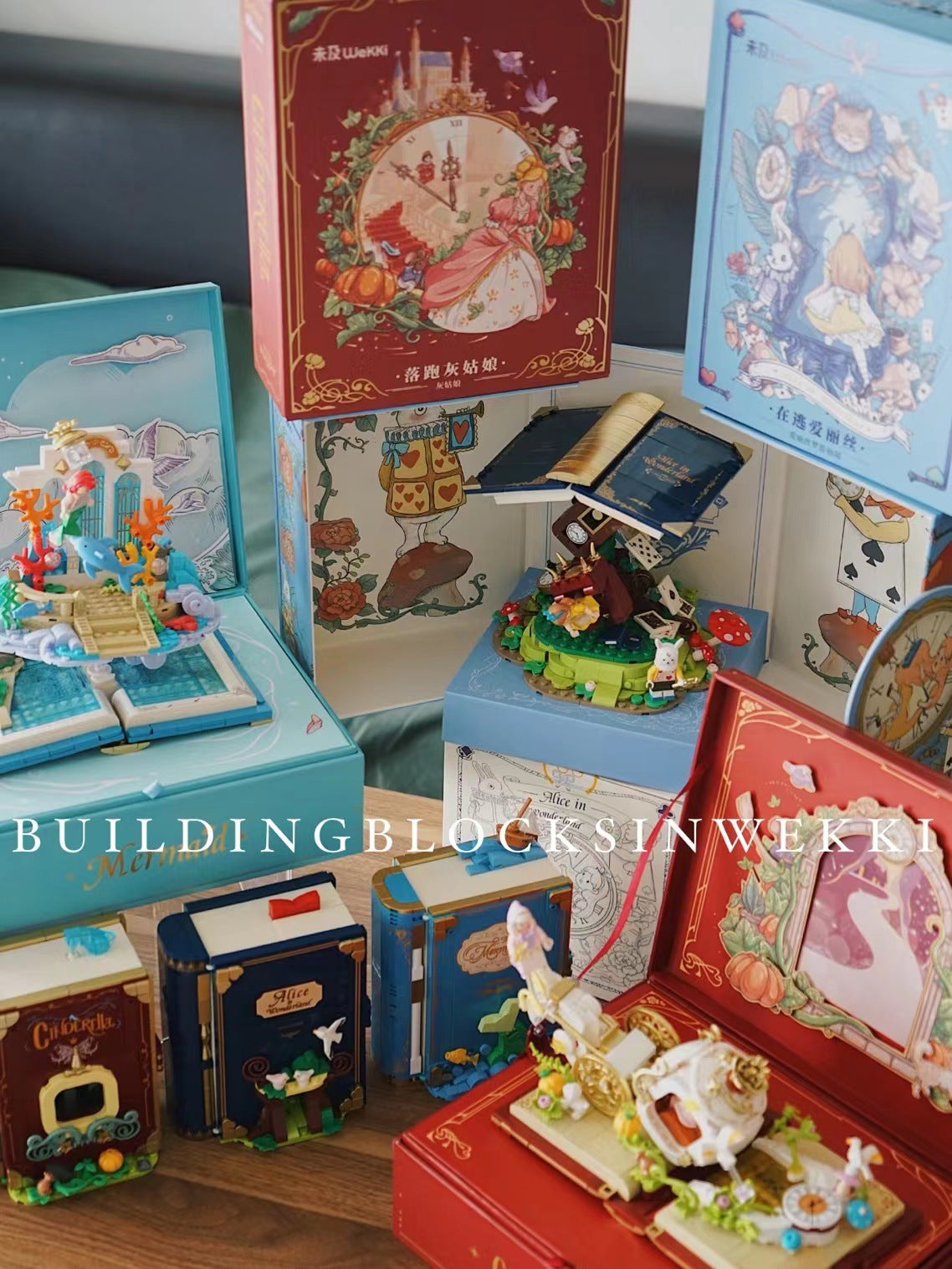 Fairy-Tale Pop-Up Building Book Sets