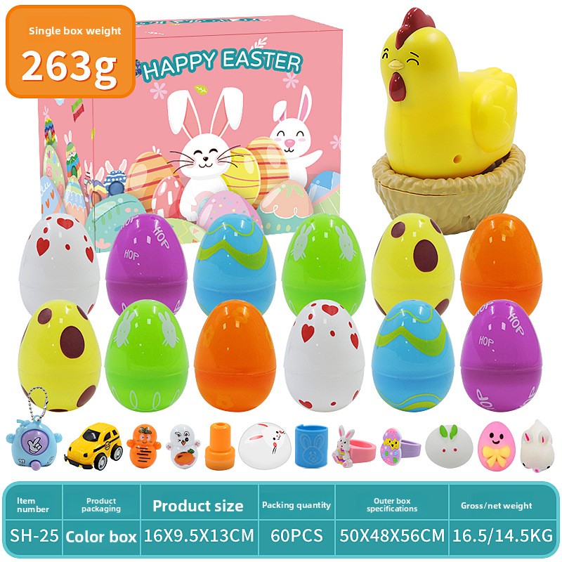 Easter Puzzle Egg Toy Set for Kids